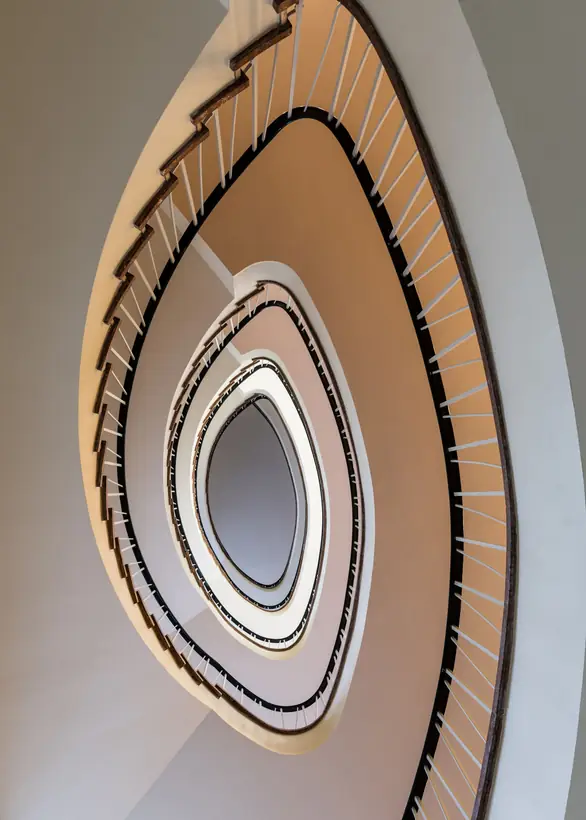 Spiral, looking up