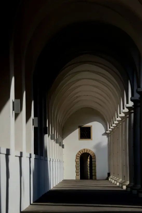 Arcade at four o'clock