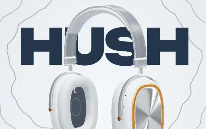 Hush One concept, first screen