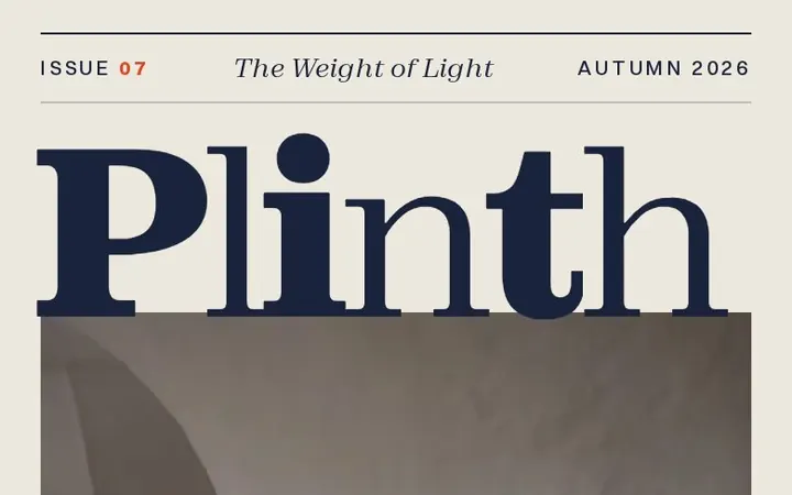 Plinth concept, first screen